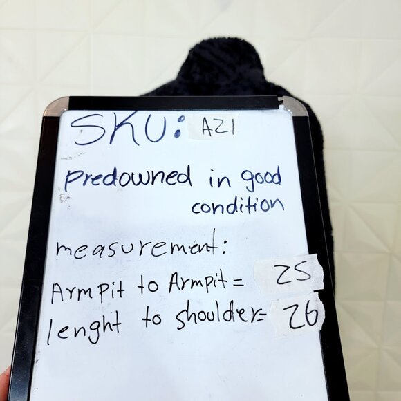 Lululemon Women Black Scuba Oversized Fleece Funnel Neck Jacquard Pullover Sz M - Picture 9 of 9